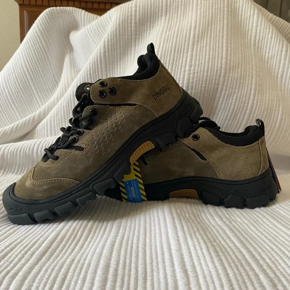 NWT Dinggu steel toe safety shoes men size 7 - Picture 6 of 11